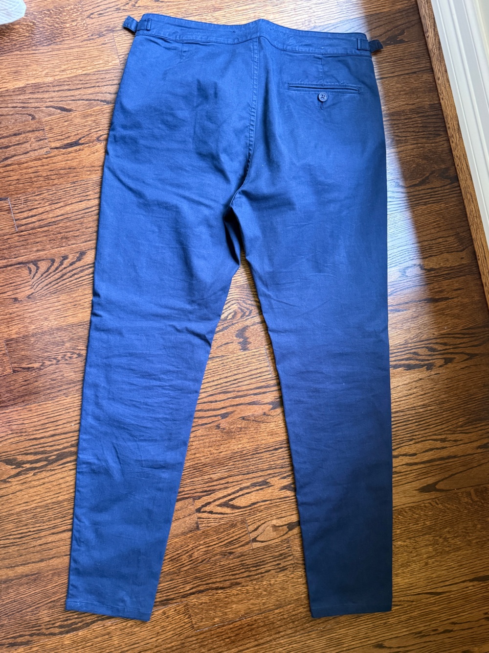 Orlebar Brown Fallon Navy Cotton Trousers